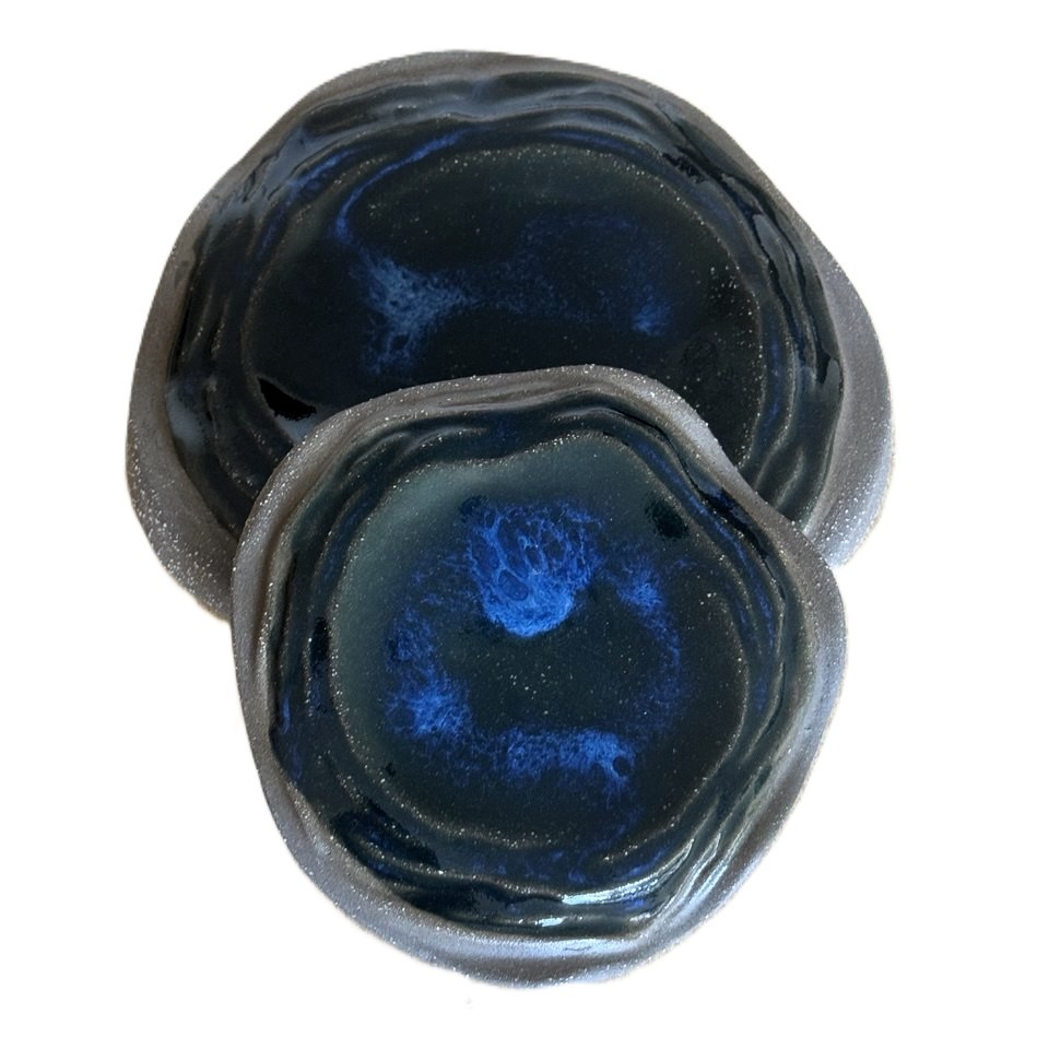 Wave Tabak 2`li Set - Kobalt